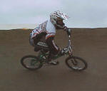 Eric, Second Turn, ABA Fall Nationals in 2000. Photo by Jerry Landrum/BMXmania.com
