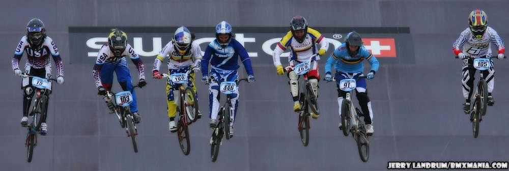 Rad Ladies catchin' air over the First Straight in Papendal, The Netherlands.