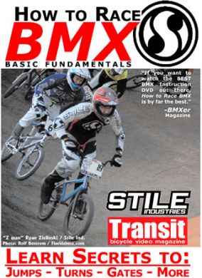 How To Race BMX instructional DVD